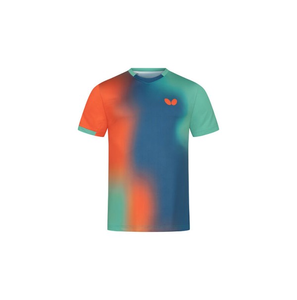 Shirt TOYAMA orange-blue